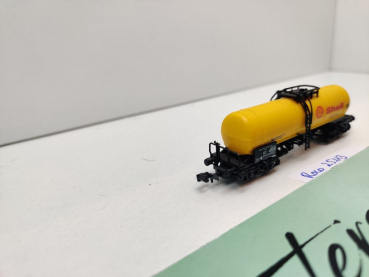 Roco N DC 25113 Drehgestell-Kesselwagen "Shell" / Za / DB