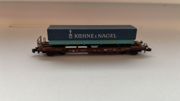 Roco N DC 25154 Taschenwagen Kühne & Nagel  / DB / OVP