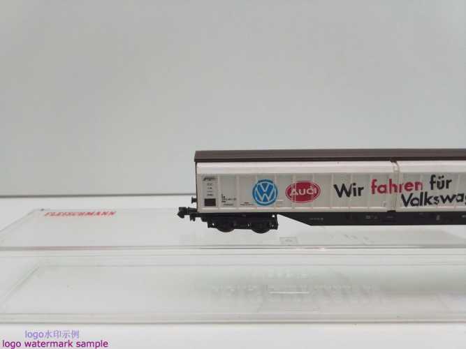 Roco N DC 25225 Schiebewandwagen "VW AUDI" / Habins 12 / DB  / OVP