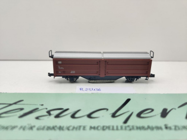 Roco N DC 25436 Schienenreinigungswagen ohne Aufschrift Tbis870 / DB