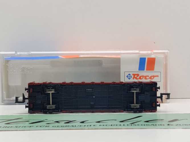 Roco N DC 25913 Rungenwagen mit Container "Löwenbräu" Kbs442 / DB / OVP