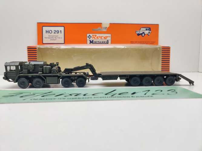 Roco Minitanks H0 291 Schwerlast-/Panzertransporter SLT 50-2 "Elefant" / 1:87 / OVP