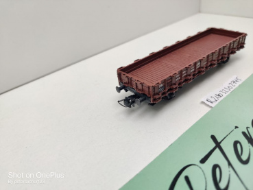 Roco H0 DC Rungenwagen ohne Rungen / 323 0 274-5 / DB