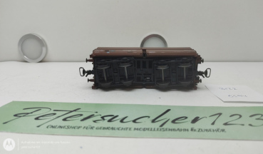Roco H0 DC 3522 Großraumgüterwagen  / 4-Achser / DR / Braun