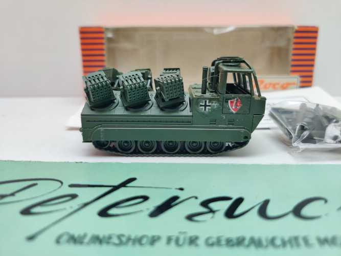 Roco Minitanks H0 376 (2) Minenwerfer M548 A1 G "Skorpion" / 1:87 / OVP rot