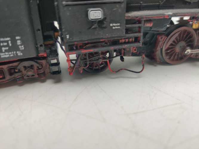 Roco H0 DC BR41015 /  Dampflok Schlepptender / Digital  / Gehäuse gealtert / Farbe