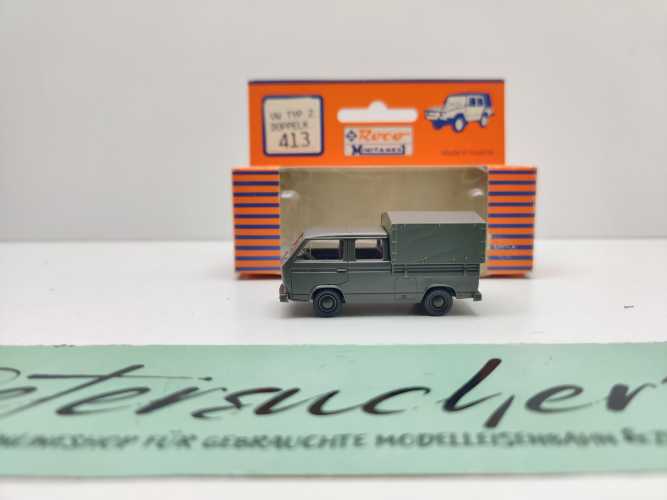 Roco Minitanks H0 413 VW Typ 2 Doppelkabine / 1:87 / OVP