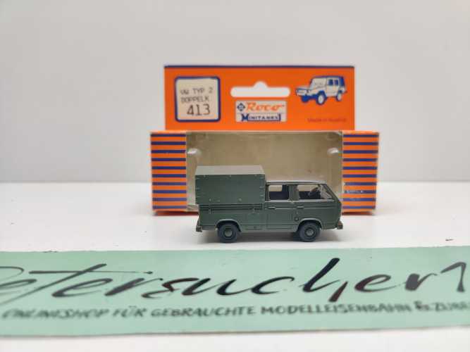 Roco Minitanks H0 413 VW Typ 2 Doppelkabine / 1:87 / OVP