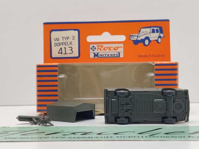 Roco Minitanks H0 413 VW Typ 2 Doppelkabine / 1:87 / OVP