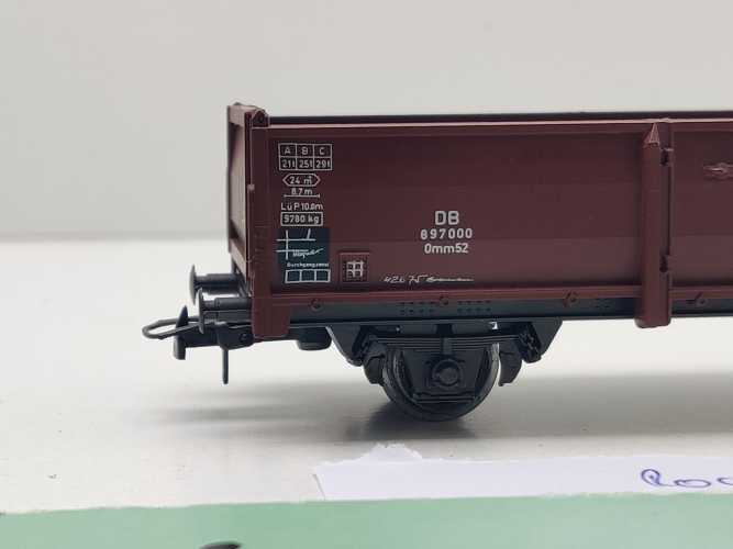 Roco H0 AC 4302 offener Güterwagen Omm52 / 897 000 / DB