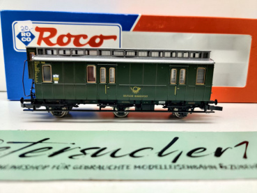 Roco H0 DC 44509 Bahnpostwagen Post3 / NEM / DBP / OVP