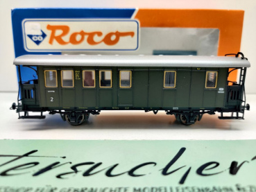 Roco H0 DC 44833 Lokalbahnwagen Post/Gepäck BPostL / NEM / DRG / OVP