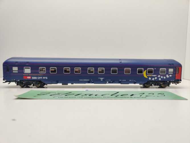 Roco H0 AC 45073 Schlafwagen "Mond und Sterne" WLABmh / NEM / SBB
