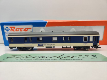 Roco H0 DC 45196 Gepäckwagen Lötschbergbahn D / NEM / BLS / OVP