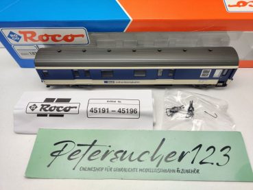Roco H0 DC 45196 Gepäckwagen Lötschbergbahn D / NEM / BLS / OVP