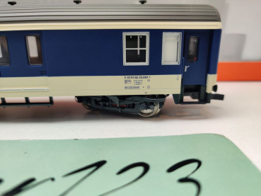 Roco H0 DC 45196 Gepäckwagen Lötschbergbahn D / NEM / BLS / OVP