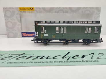Roco H0 DC 45579 als 010180 Bahnpostwagen "SAAR POST" DP Philat / NEM / EdS / OVP