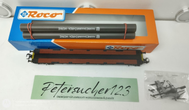 Roco H0 DC 46214  4-Achser Rungenwagen Mannesmannröhren DB OVP