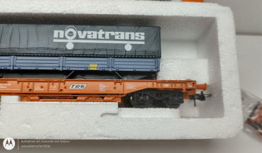 Roco H0 DC 46354  TRW Taschenwagen "NOVATRANS" / B / Ersatz-OVP