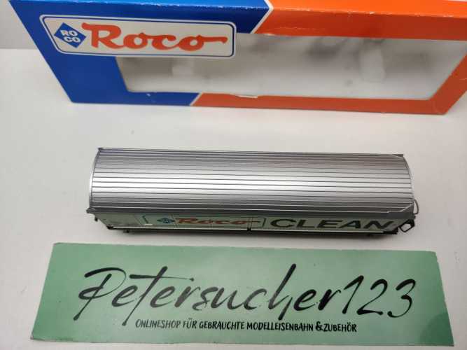 ROCO H0 AC 46400 Roco-Clean Schienenreinigungswagen NEM / SBB / OVP