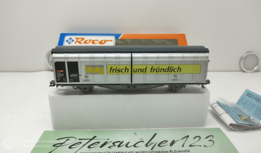 Roco H0 DC 46504 Schiebewandwagen "Volg frisch und fründlich" // SBB/ OVP