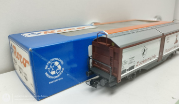 Roco H0 46648   2- Achser Gedeckter Güterwagen / Schiebewandwagen Zuckermühle SBB / OVP