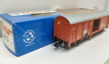 Roco H0 46738   2- Achser Gedeckter Güterwagen / Schiebewandwagen AEG / ÖBB / OVP