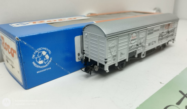 Roco H0 46744   2- Achser Gedeckter Güterwagen / Schiebewandwagen Wellpappe ÖBB / OVP