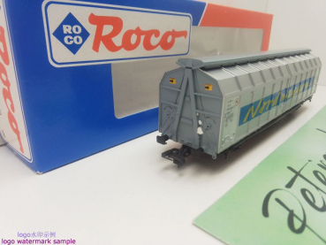 ROCO H0 DC 46928 Schiebewandwagen "Nordwaggon" / Hbbins842 / NEM / SJ / OVP