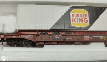 Roco H0 DC 47002  Rollende Landstraße / Burger King / DB / OVP