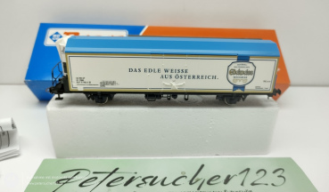 ROCO H0 DC 47042 Gedeckter Güterwagen / Bierwagen Edelweiß Weißbier / ÖBB / OVP