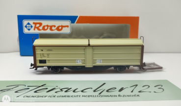 Roco H0 DC 47424 Schiebewandwagen / beige + braun / NEM / ŽSR / OVP