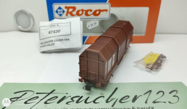 Roco H0 DC 47430Teleskophauben-Wagen / NEM / SBB / OVP