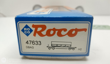 Roco H0 DC 47633  Einheitstaschenwagen   / Langnese / DB / OVP