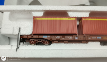 Roco H0 DC 47637  Taschenwagen "POST" / SJ / OVP