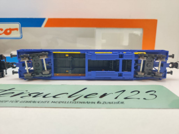 Roco H0 DC 48013 Taschenwagen „Steiff" + Zugmaschine / Sdkms707 / NEM / DB / OVP