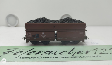 Roco H0 DC 5012 Großraumgüterwagen  / 4-Achser / DR / Braun