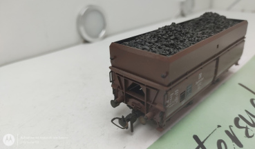 Roco H0 DC 5012 Großraumgüterwagen  / 4-Achser / DR / Braun