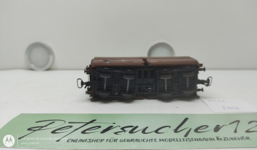 Roco H0 DC 5012 Großraumgüterwagen  / 4-Achser / DR / Braun
