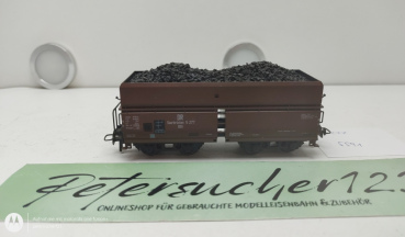Roco H0 DC 5277 Großraumgüterwagen  / 4-Achser / DR / Braun