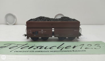 Roco H0 DC 5277 Großraumgüterwagen  / 4-Achser / DR / Braun