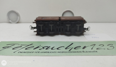 Roco H0 DC 5277 Großraumgüterwagen  / 4-Achser / DR / Braun