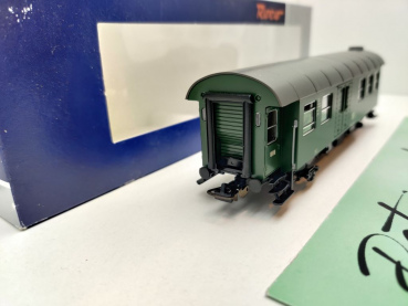 Roco H0 DC 542931 Umbauwagen 2.Kl. + Packabteil BD3yge / NEM / DB / OVP