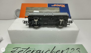 ROCO H0 DC 56051 offener Güterwagen Grau / SBB / OVP