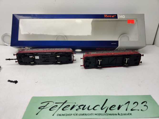Roco H0 DC 63077 / Schienenbus VT/VS98 / Rot / DB / ANALOG / DSS / OVP