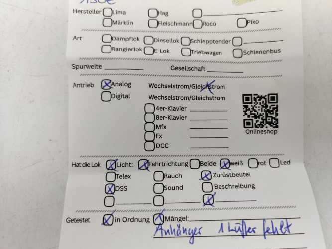 Roco H0 DC 63077 / Schienenbus VT/VS98 / Rot / DB / ANALOG / DSS / OVP