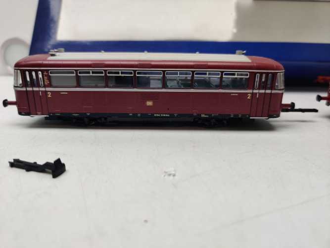 Roco H0 DC 63077 / Schienenbus VT/VS98 / Rot / DB / ANALOG / DSS / OVP