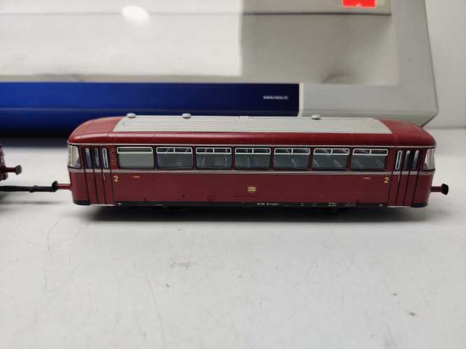 Roco H0 DC 63077 / Schienenbus VT/VS98 / Rot / DB / ANALOG / DSS / OVP