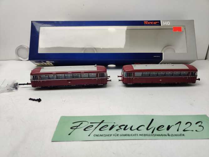 Roco H0 DC 63077 / Schienenbus VT/VS98 / Rot / DB / ANALOG / DSS / OVP