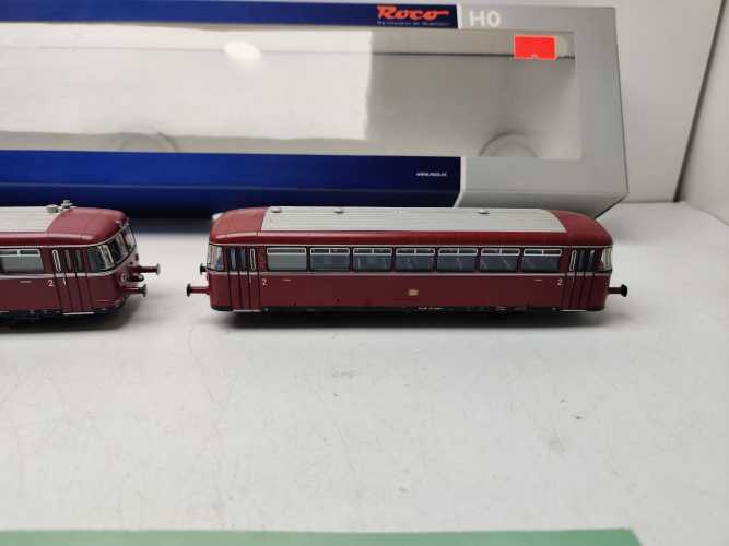 Roco H0 DC 63077 / Schienenbus VT/VS98 / Rot / DB / ANALOG / DSS / OVP